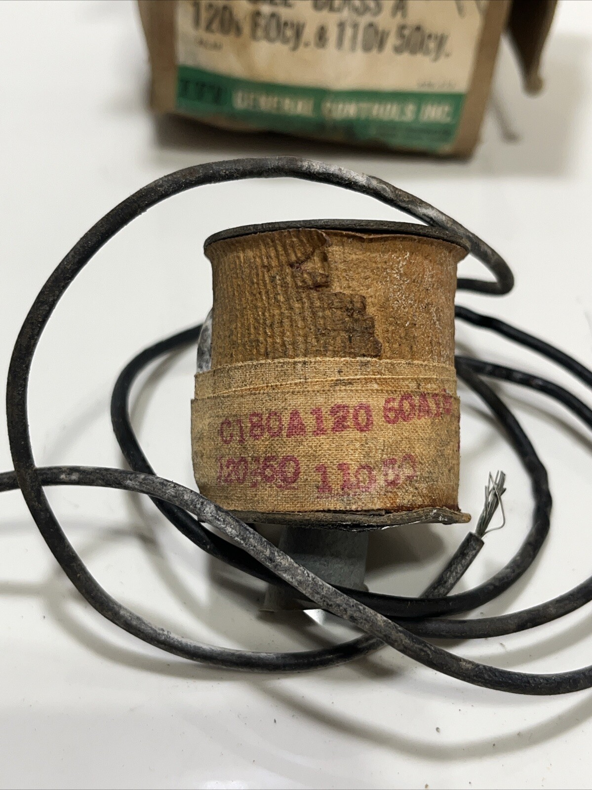 ITT Solenoid Coil C180A12060A18 NOS