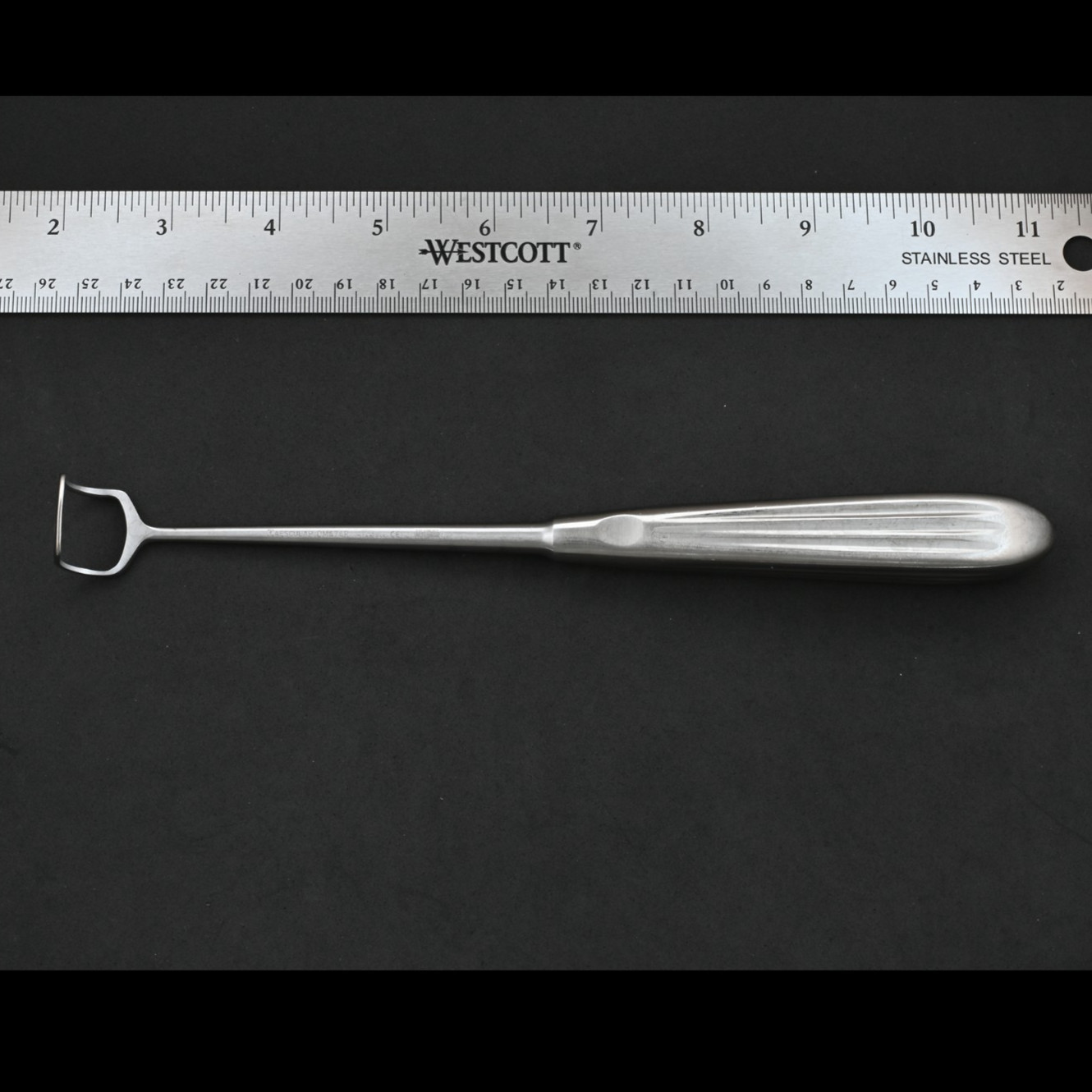 Aesculap OM474R Barnhill Adenoid Curette 17 mm Tip 7 7/8 in ENT Instrument