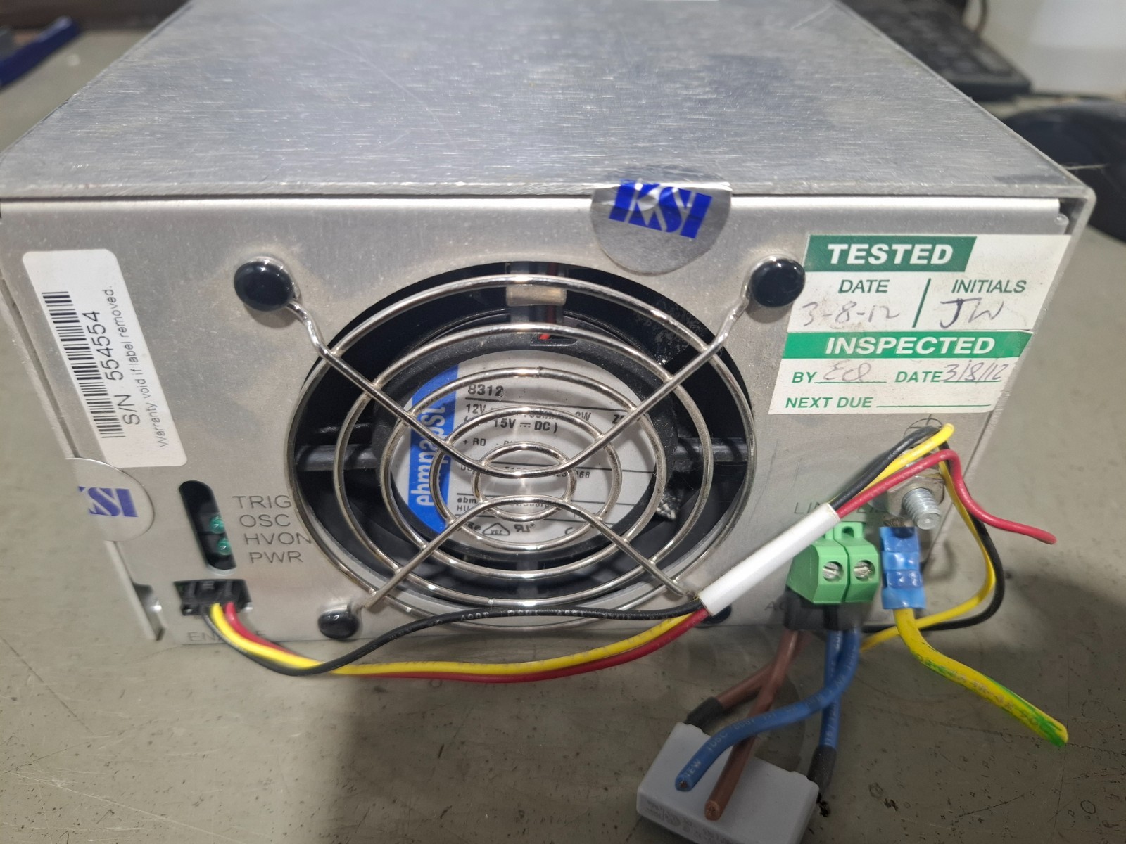 Kaiser Systems Inc. 1101685-7 Capacitor Charging Power Supply LC501