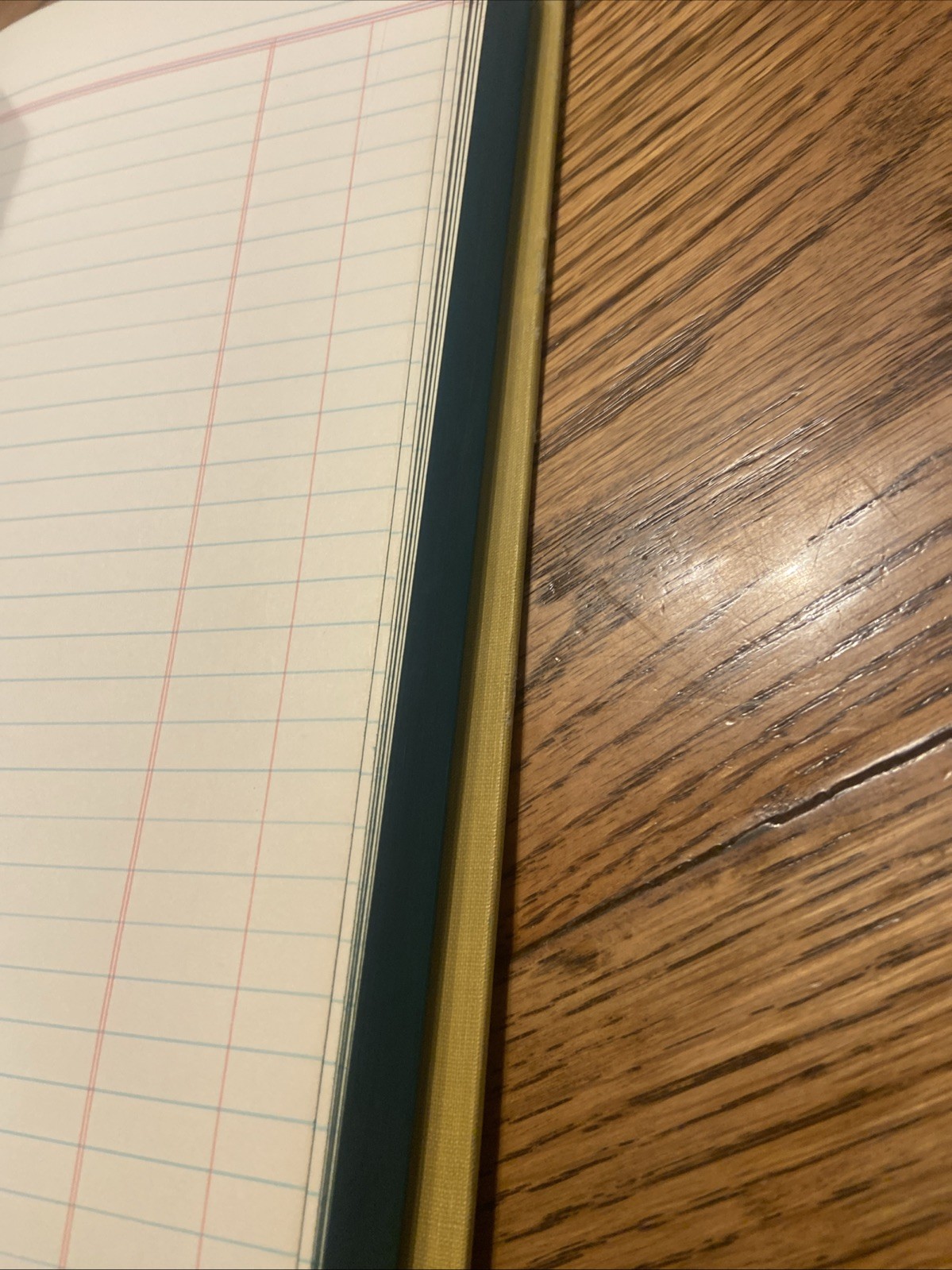 Boorum & Pease Memo Record Book # 6572 It Measures 9 X 5 7/8”
