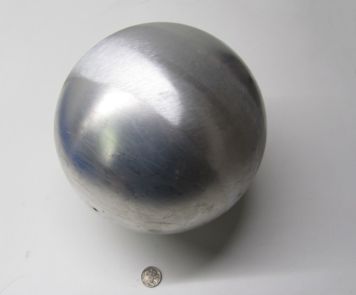 3003 Aluminum Hollow Sphere / Balls 8.00″ Diameter, 1 Pieces