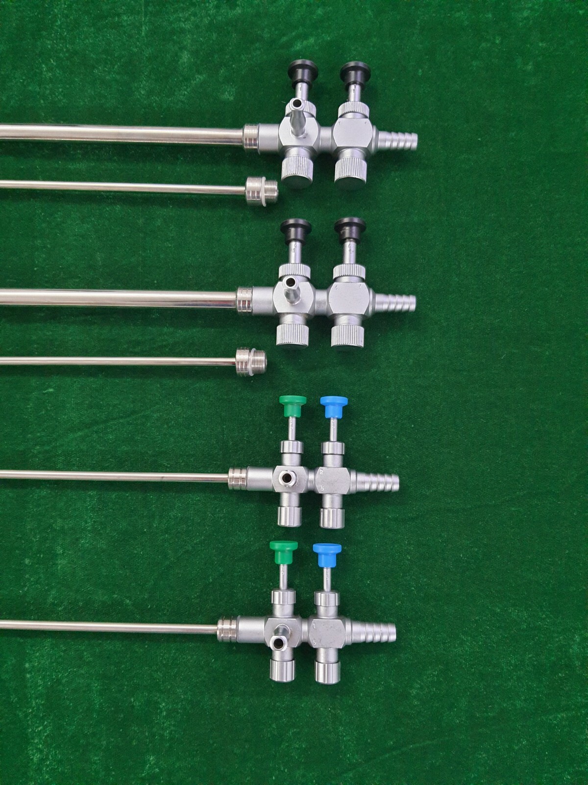 4pc Laparoscopic Trumpet Suction Irrigation 10mm/5mm Surgical Instruments