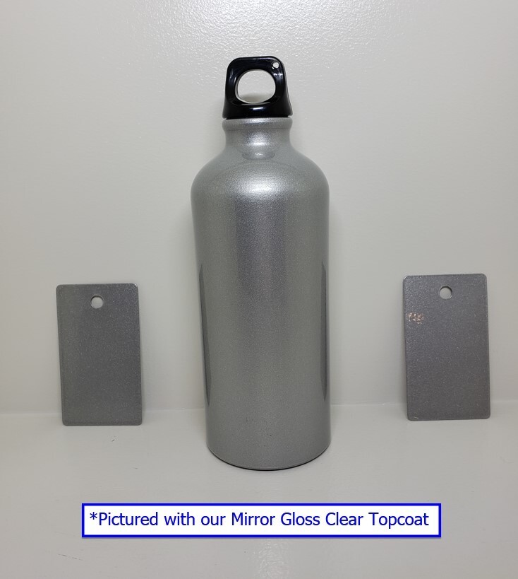 Metallic Silver Sparkle Powder Coating Paint lLB Made in USA
