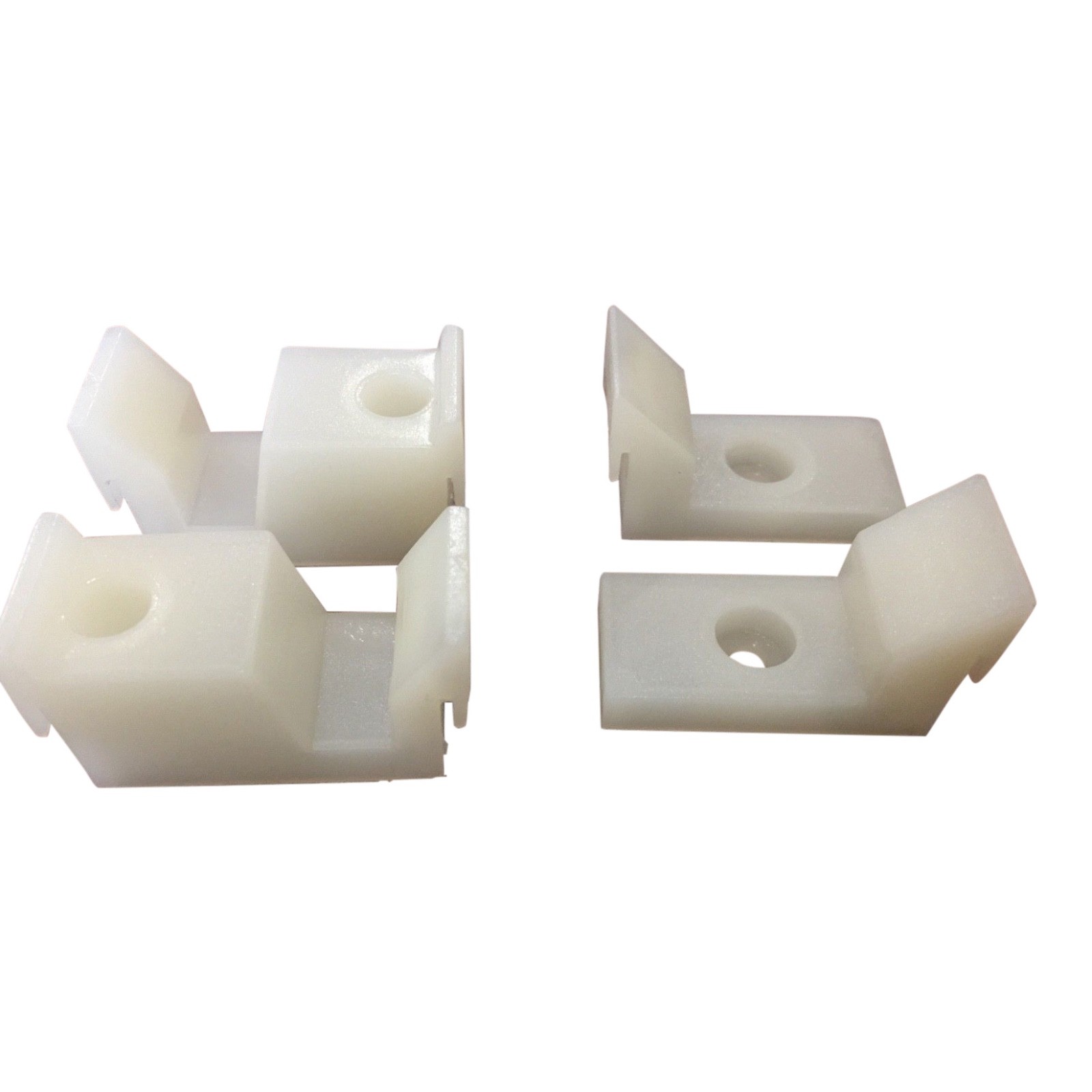 1 Pair of Sliding Shower Door Jamb Guide and Bumper Set – Same Day Free Shipping