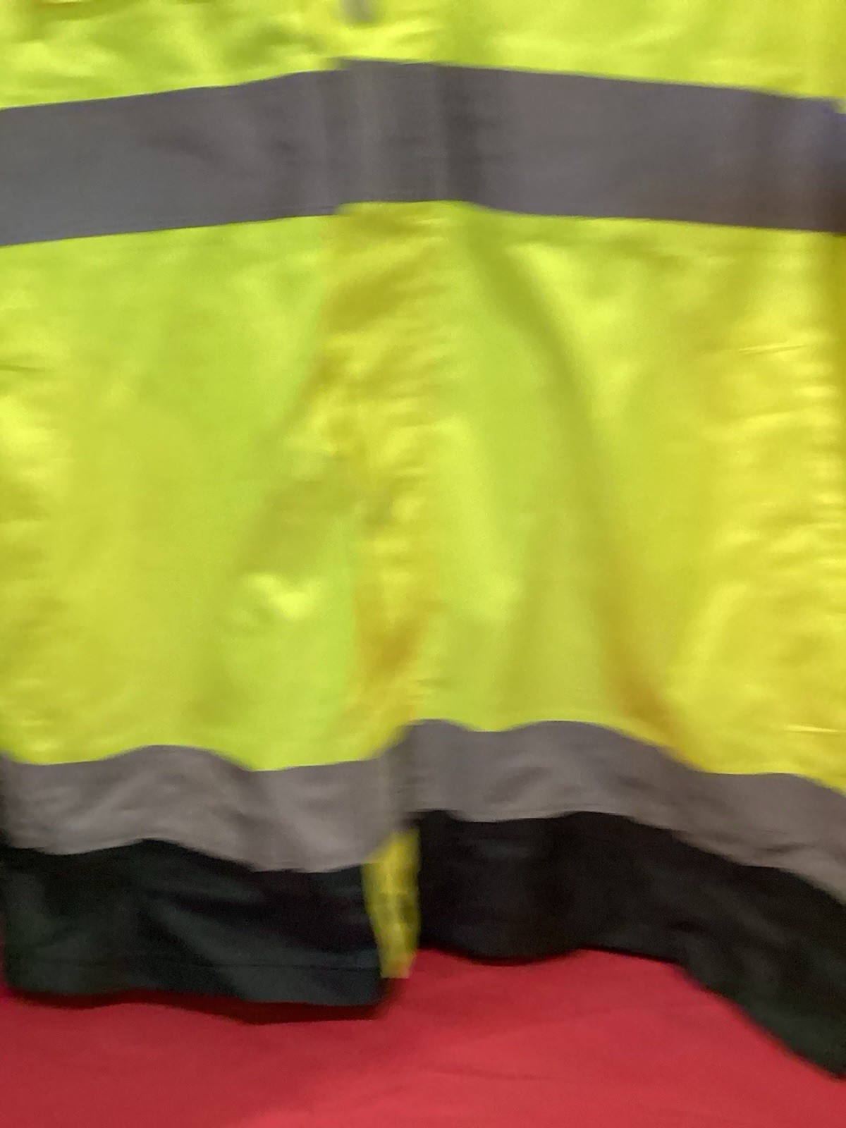 278-OccuNomix LUX-TJR Class 3 High-Visibility Breathable Rain Jacket Size Small
