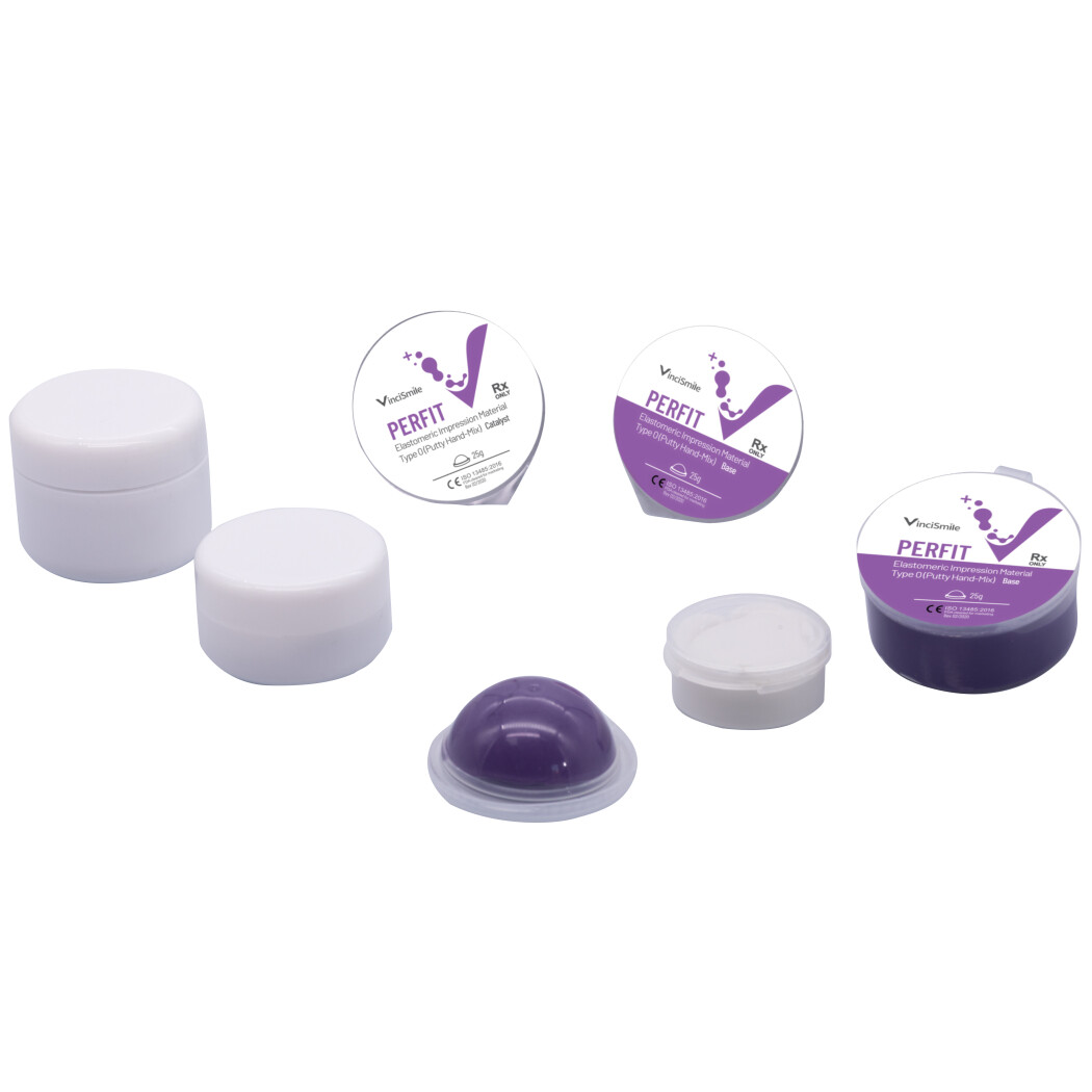 Dental Impression Material Light Body Dispenser mix + Putty Hand-Mix Fast Normal