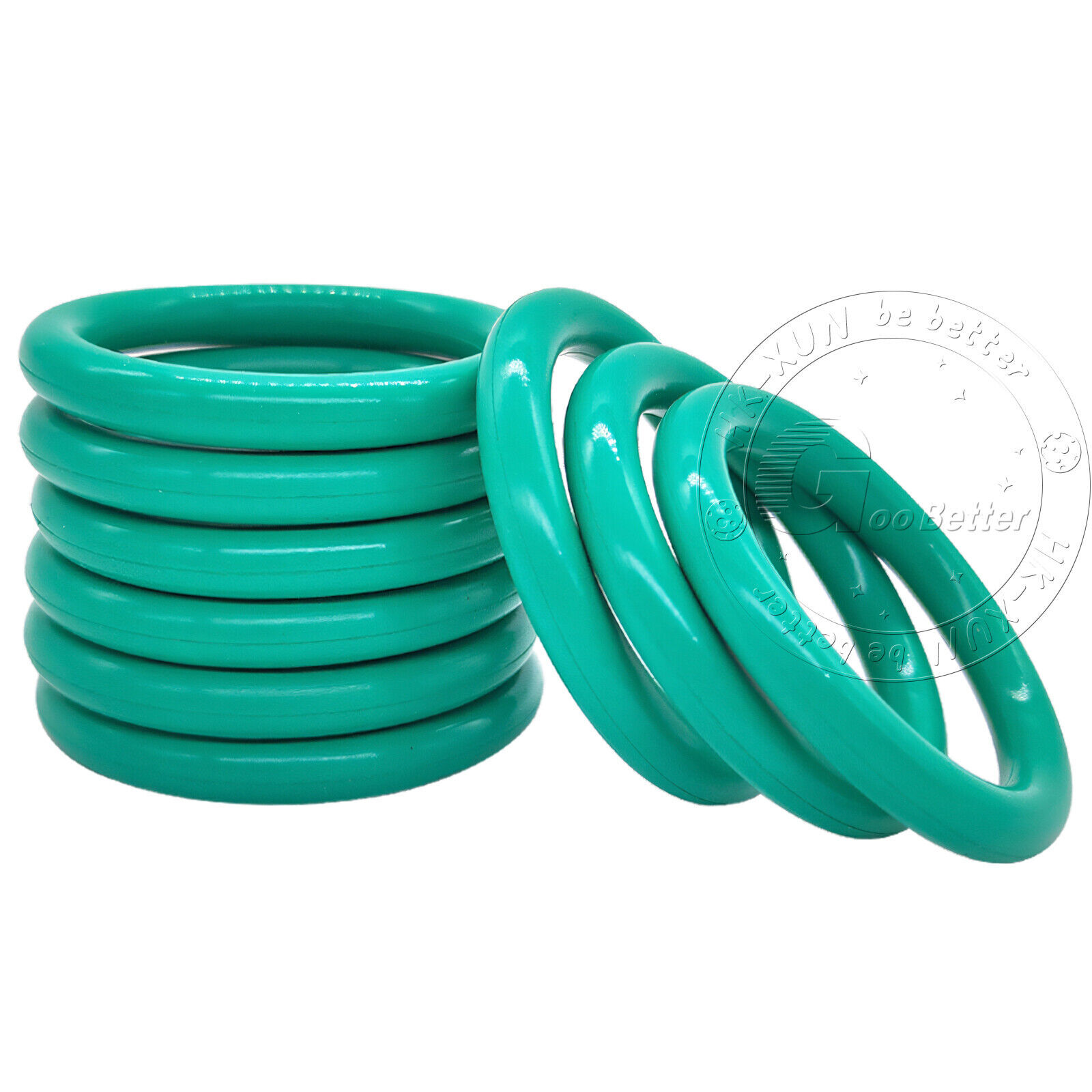 2mm FKM Fluorine Rubber Sealing O-Rings Cross Section 5mm-100mm OD – High Temp