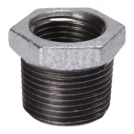 3″ Mnpt X 2″ Fnpt Galvanized Hex Bushing, 511-908Bc