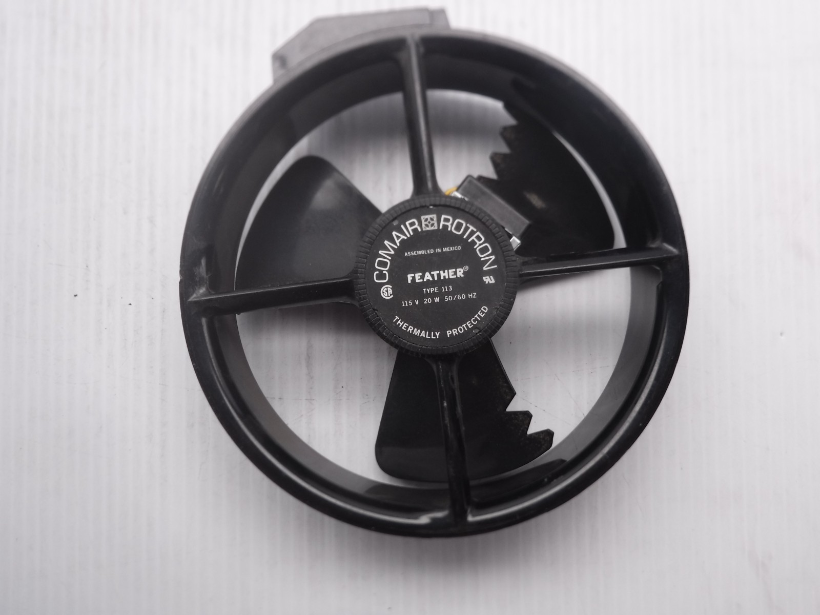 Comair Rotron Type 113 Thermally Protected Cooling Fan 115V 20W 50/60Hz