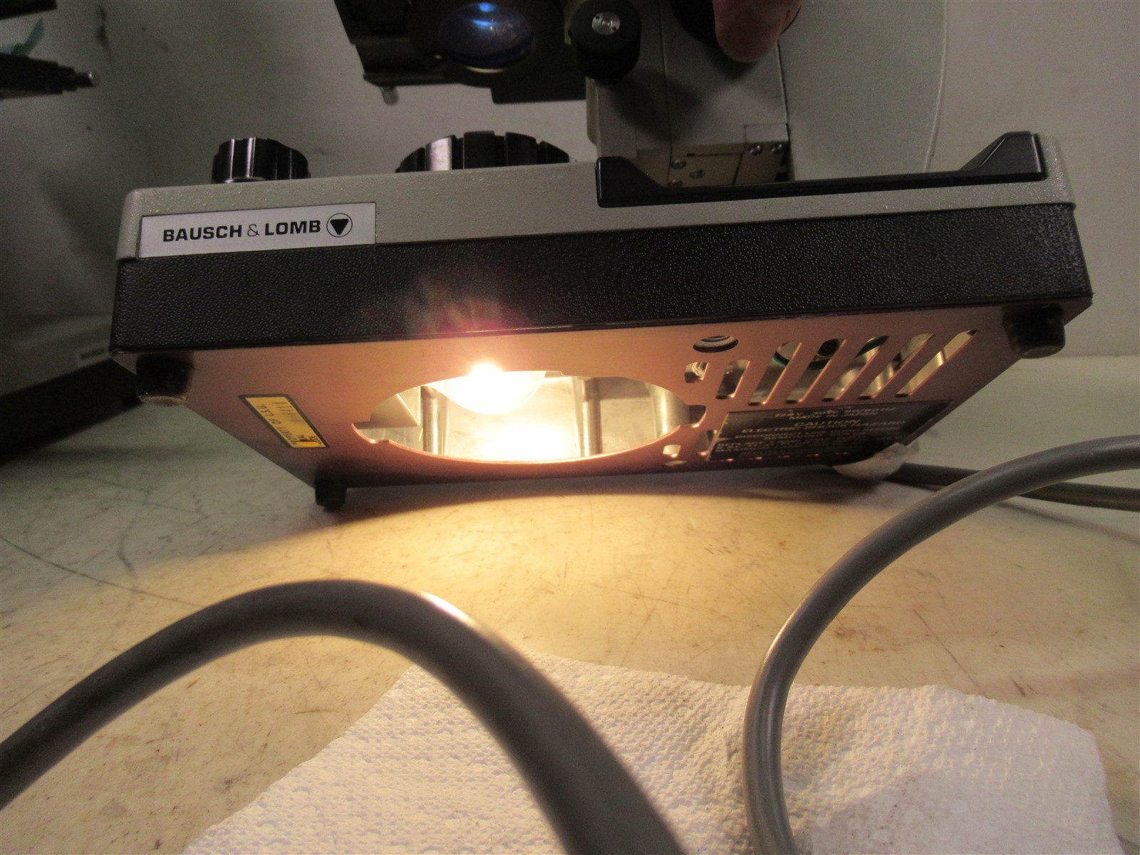 Bausch & Lomb KHS Binocular Microscope with 4 Objective Lenses 2 Eyepieces