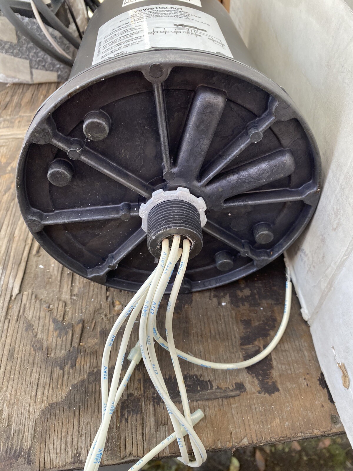 (OA) 79W8192-001 Philips Advance Outdoor Weatherproof Ballast 150W S55