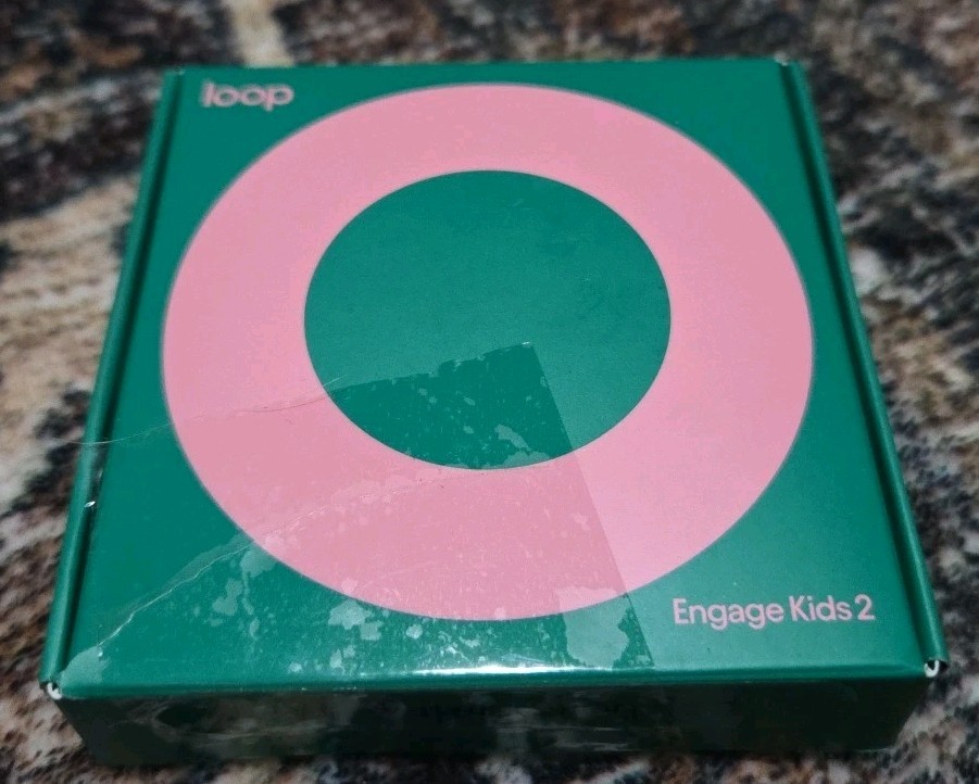 Loop Engage Kids 2 Ear Plugs Watermelon Red Everyday Noise Relief 8 Decibels
