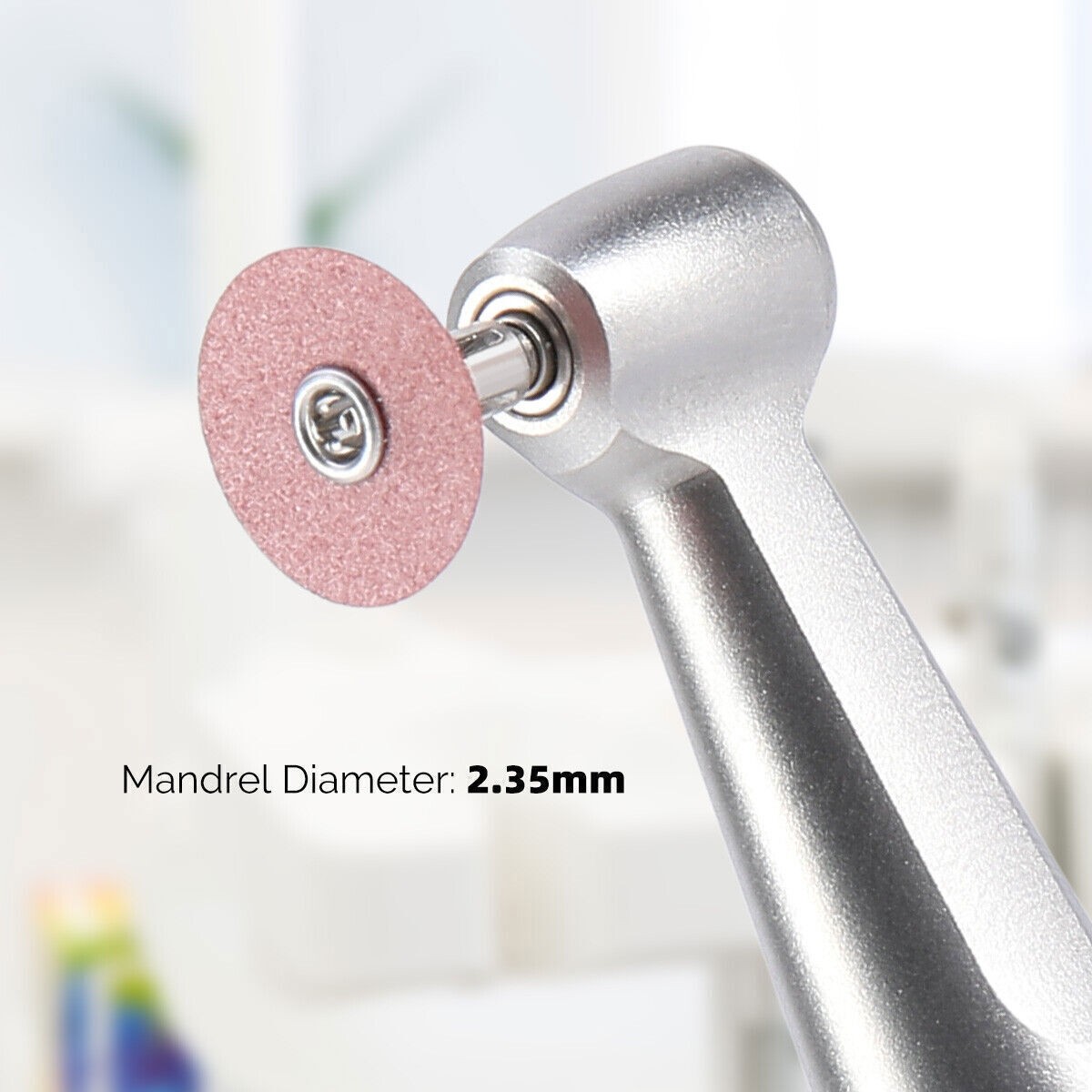 Dental SOFLEX Composite finishing polishing disc Soft type Medium 9.5mm /Mandrel
