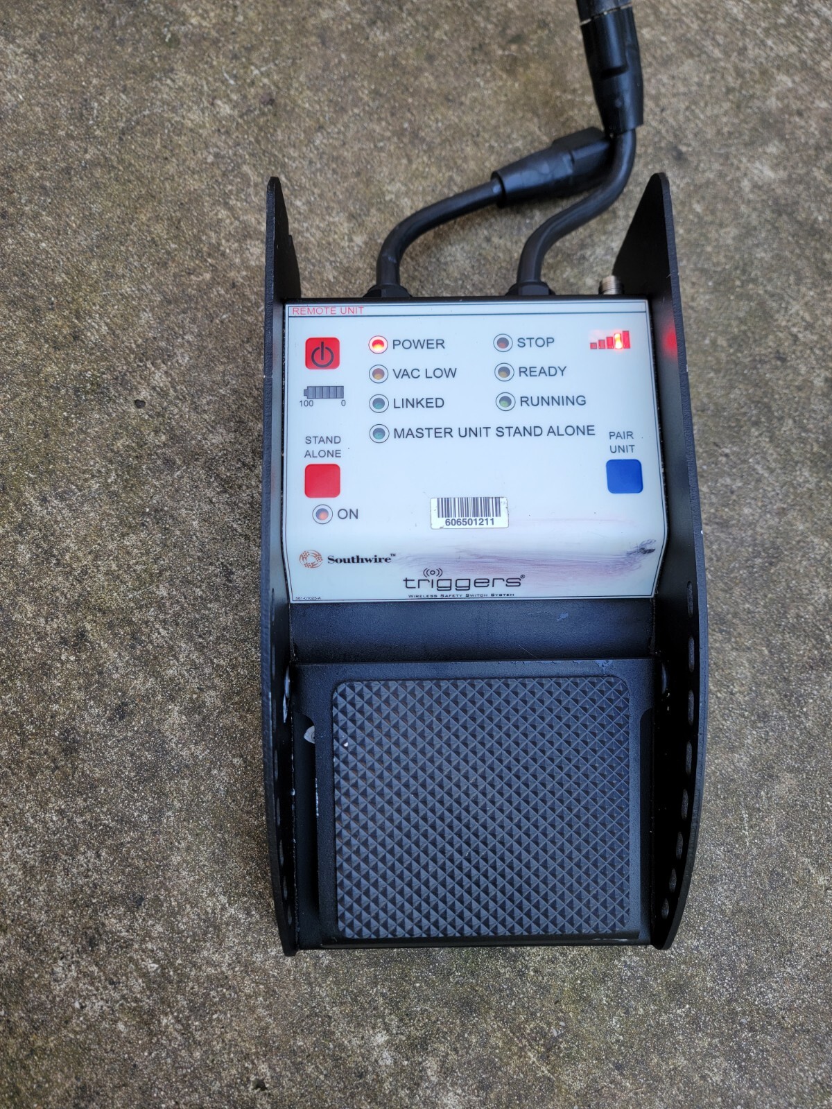 Southwire Triggers® Wireless Safety Switch System Foot Switch