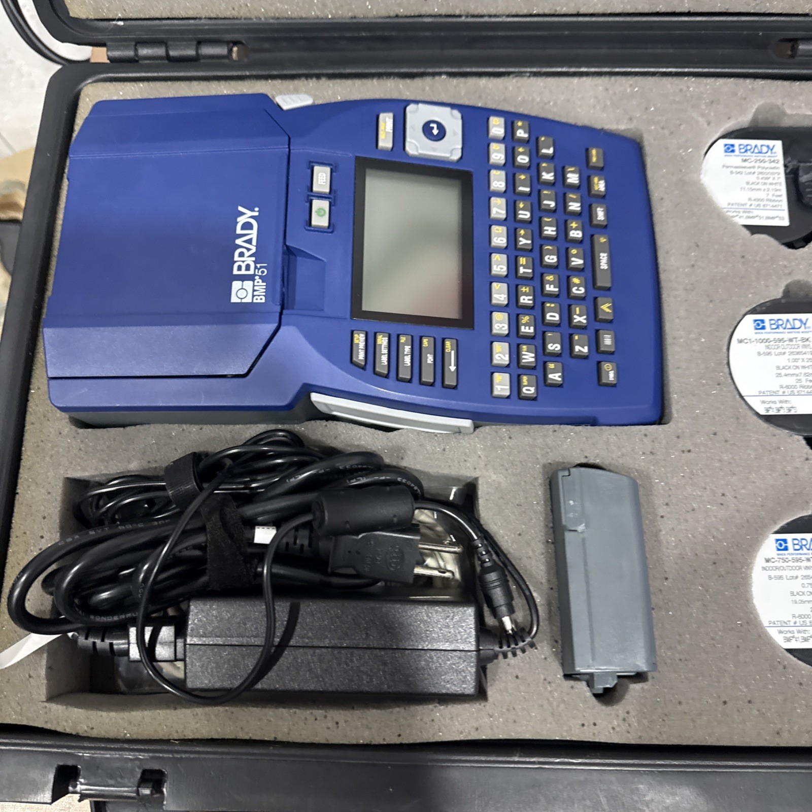 Brady BMP 51 Label Thermal Printer. Tested And Working.