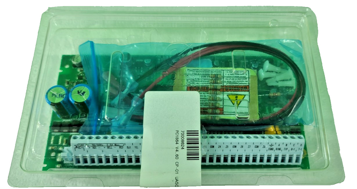 DSC PC1864 Power Series 8-64 Zone Alarm Motherboard PC1864 (700008624) V4.60 PCB