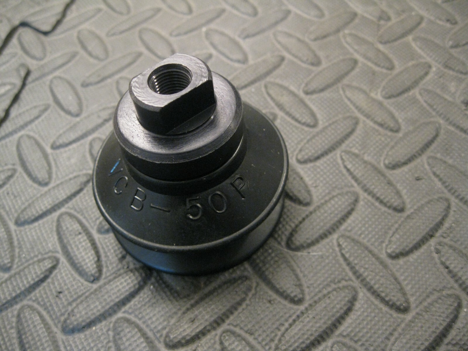 50mm Suction Cup, Bellows style 1/8 Pipe w Screen VCB-50P