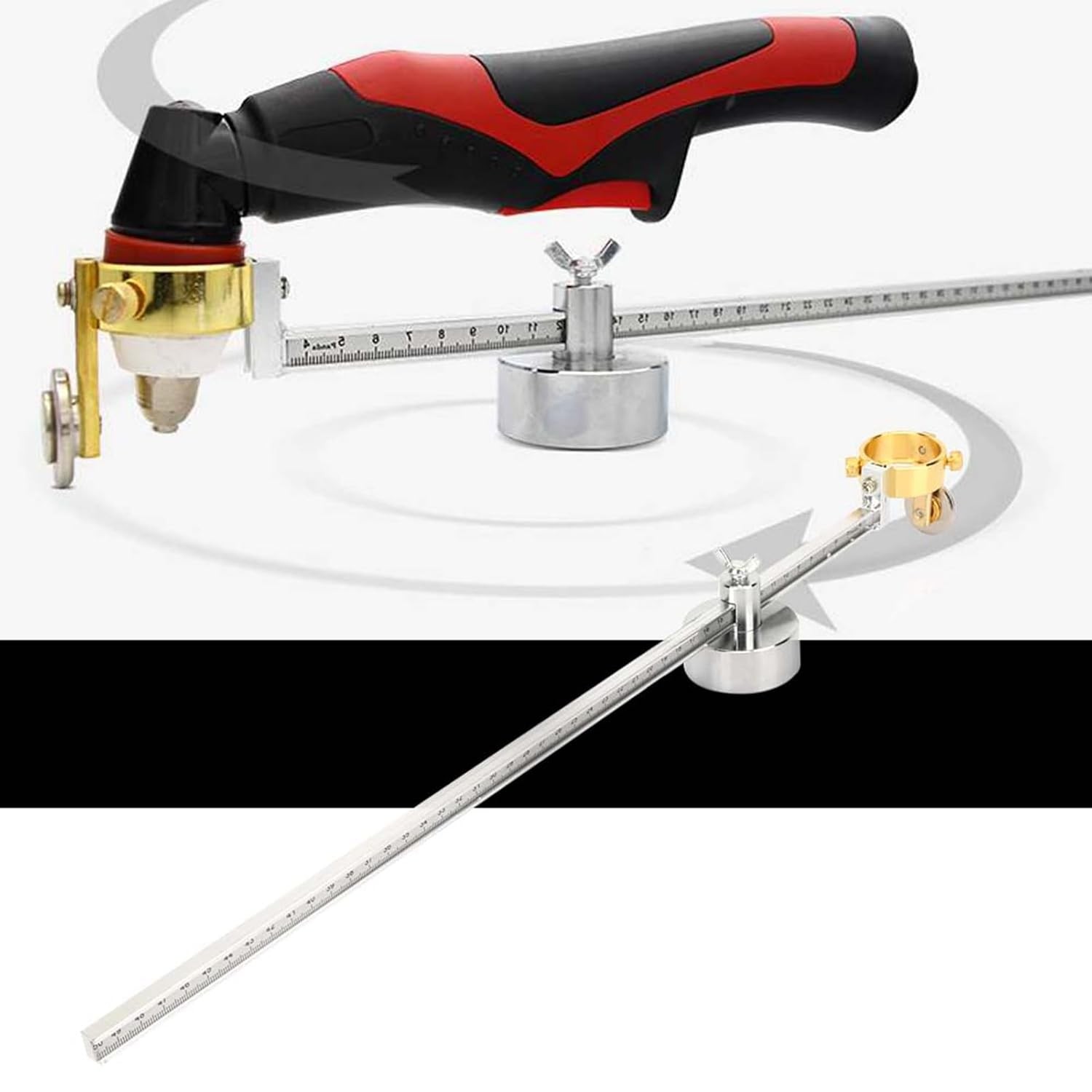 Plasma Circle Cutter Adjustable Rolling Tungsten Cutting Tool Plasma Torch