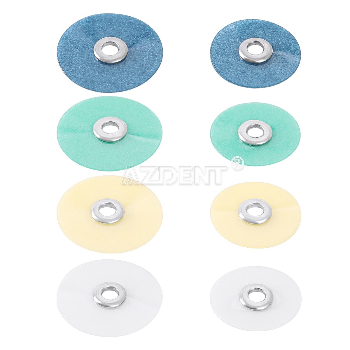 80pcs Dental Composite Finishing Polishing Discs assorted kit + Mandrel NO1.075
