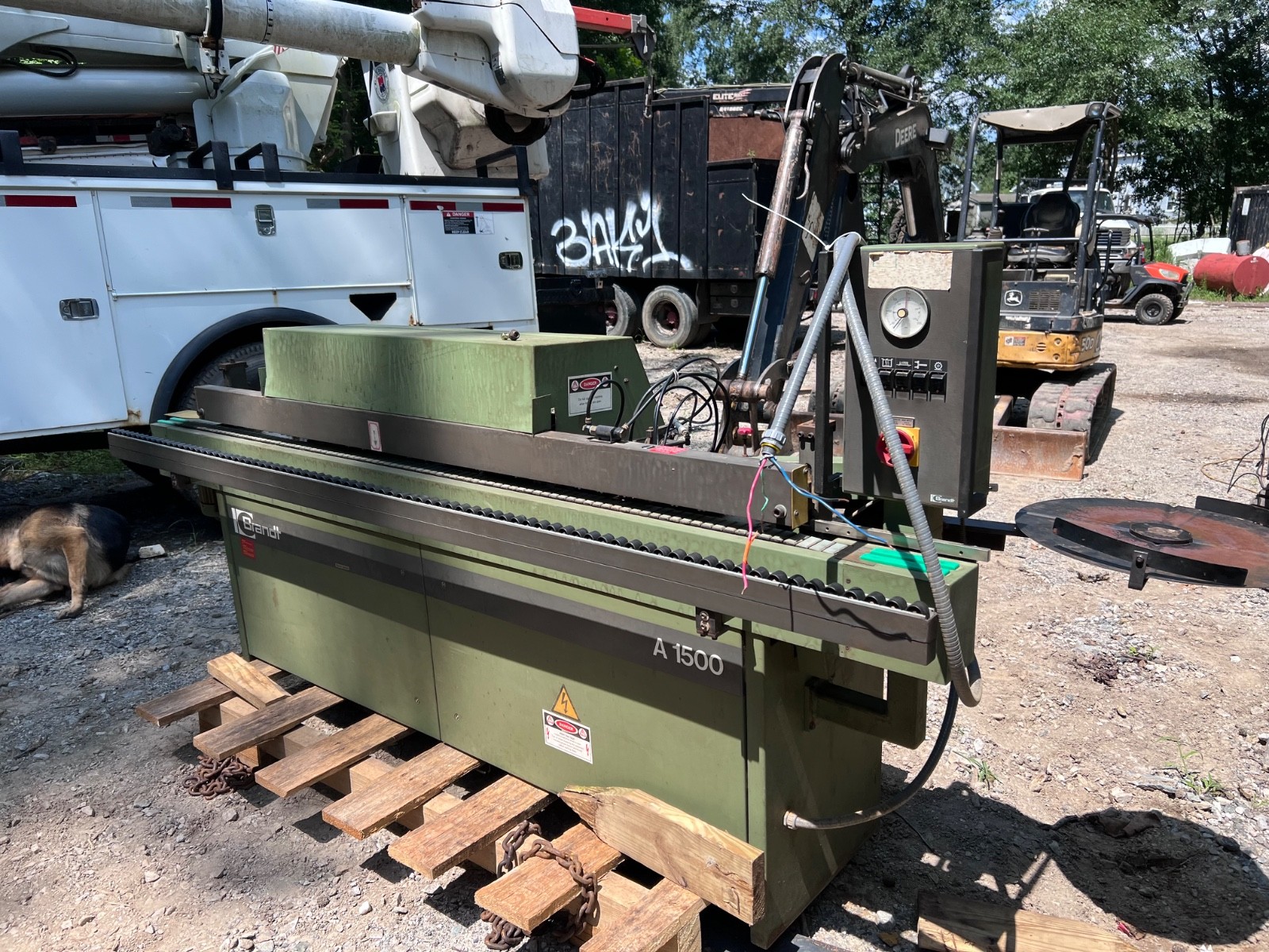 110V Woodworking Edge Bander Edge Banding Machine for Straight and Curved Edges