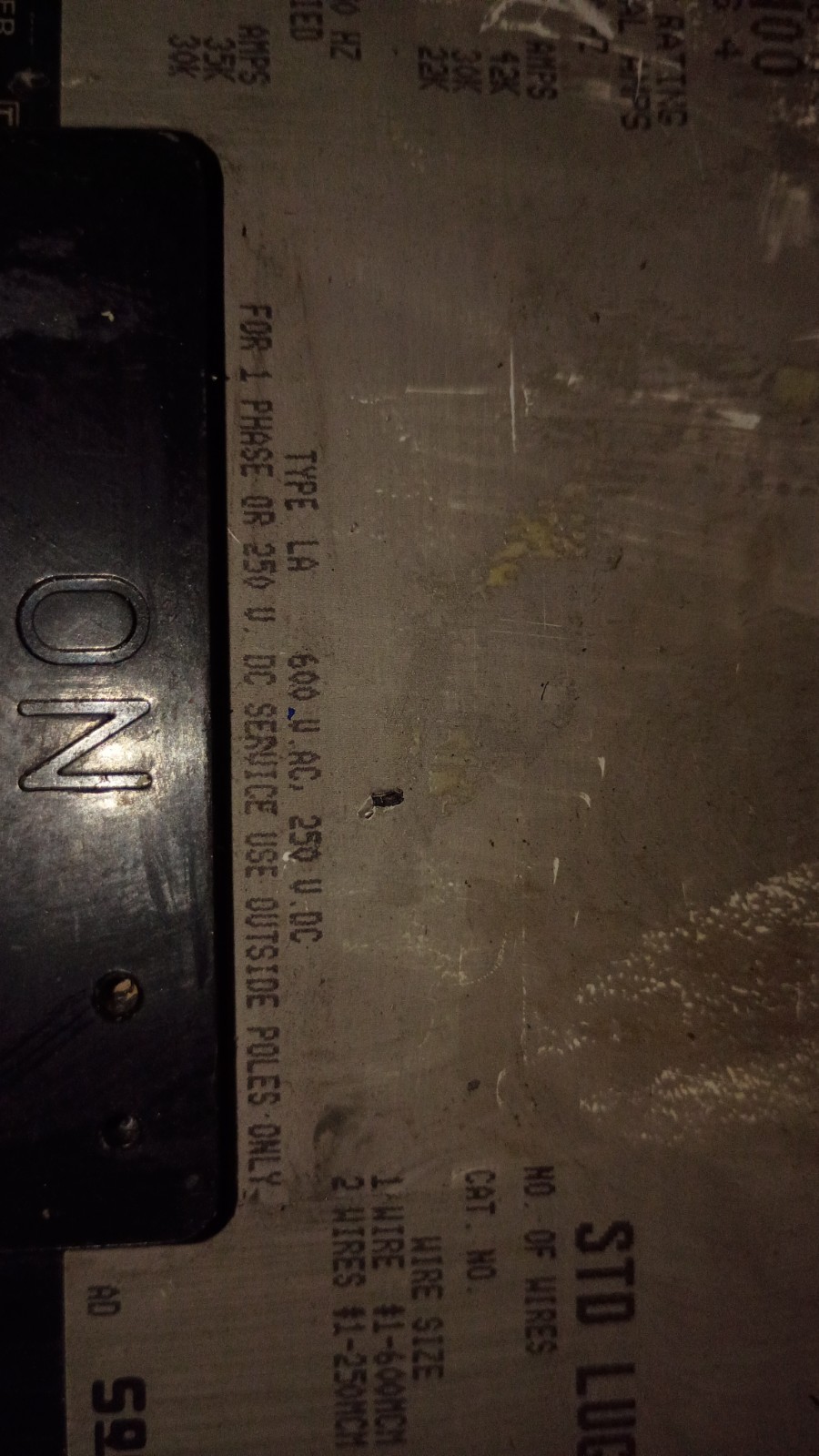 Square D LA36400 Series 4 400A 3 Pole 600V I-Line Circuit Breaker Used