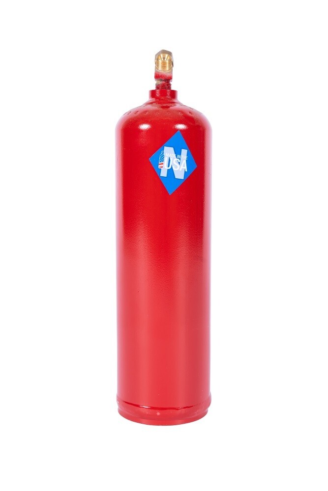 10 Cu Ft MC Acetylene Steel and 20 Cu Ft Steel Oxygen Cylinder Set DOT Approved