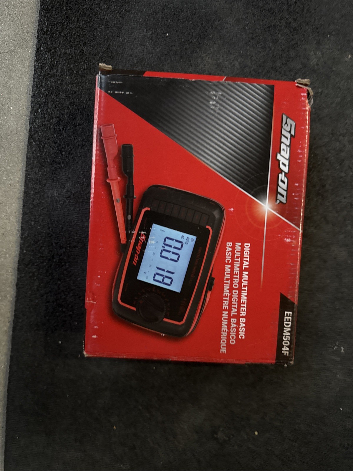For Snap-on New EEDM504F Digital Multimeter Basic