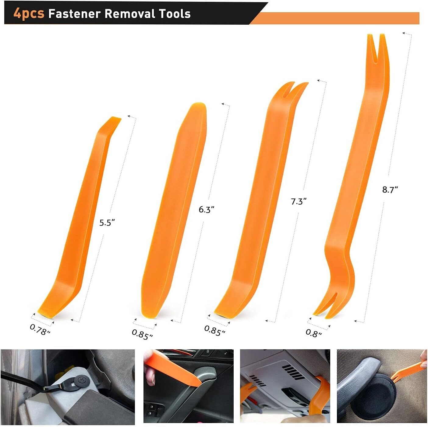 240pcs Auto Car Bumper Retainer Clips Kit Fastener Remover Push Pin Rivet Screw