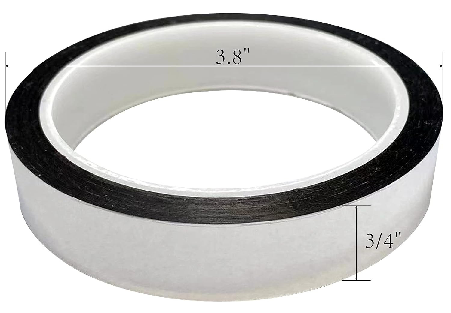 Silver Metalized Polyester Mylar Film Tape,3/4 Inch X 55 Yds. Thin Mirror Tape,D