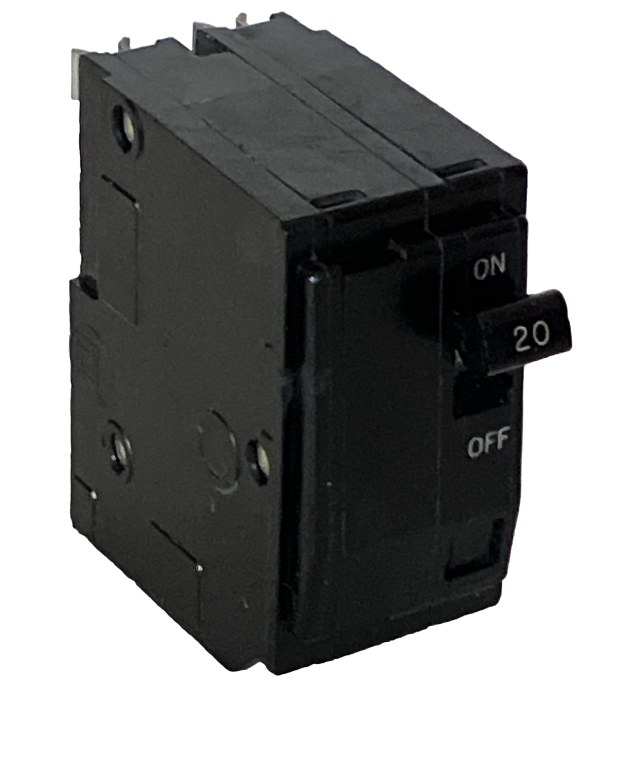 Square D QO220 2P 20A 240V Circuit Breaker Black Face 4 Prong mount
