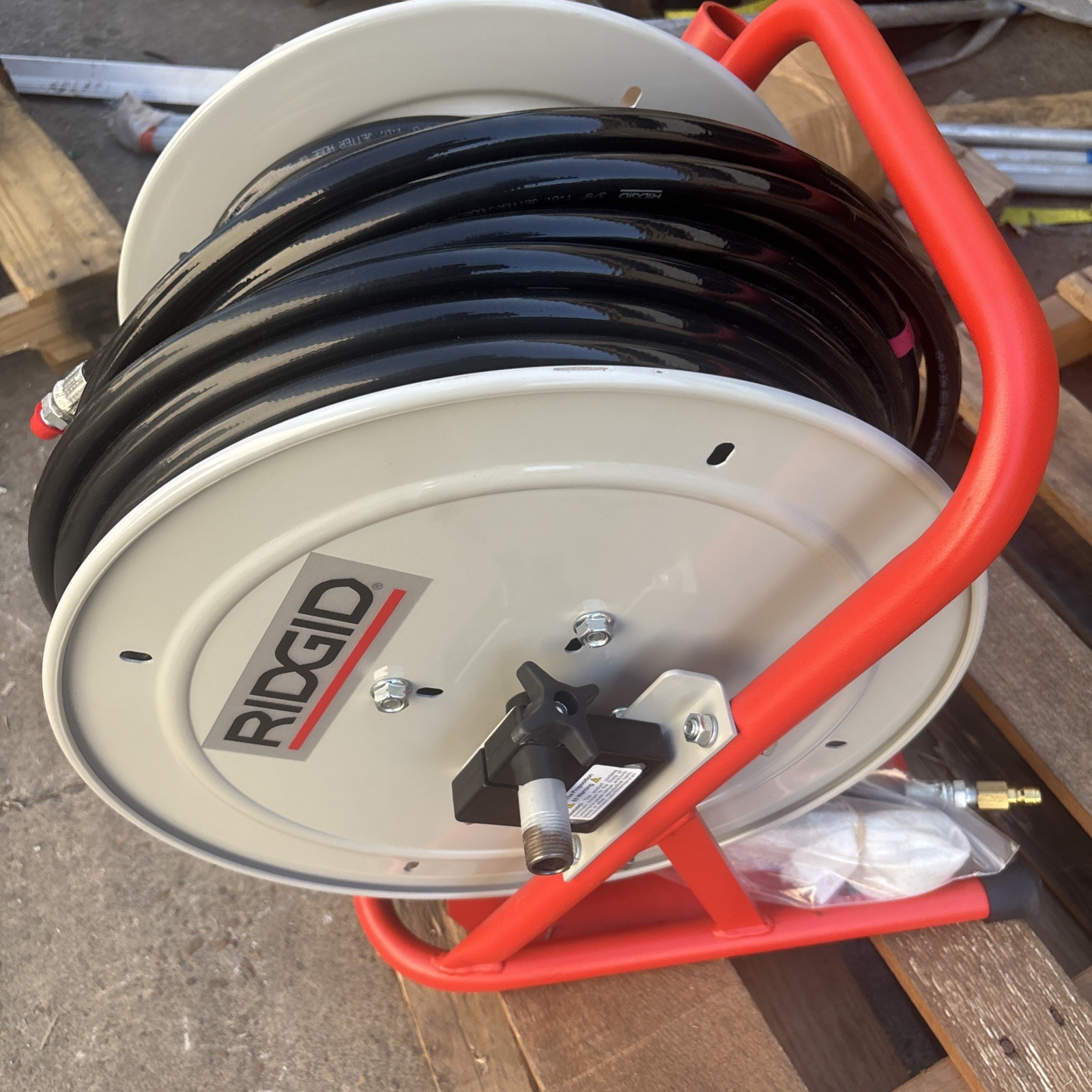 RIDGID H-38 Hose Reel Assembly for KJ-3100 Water Jetter