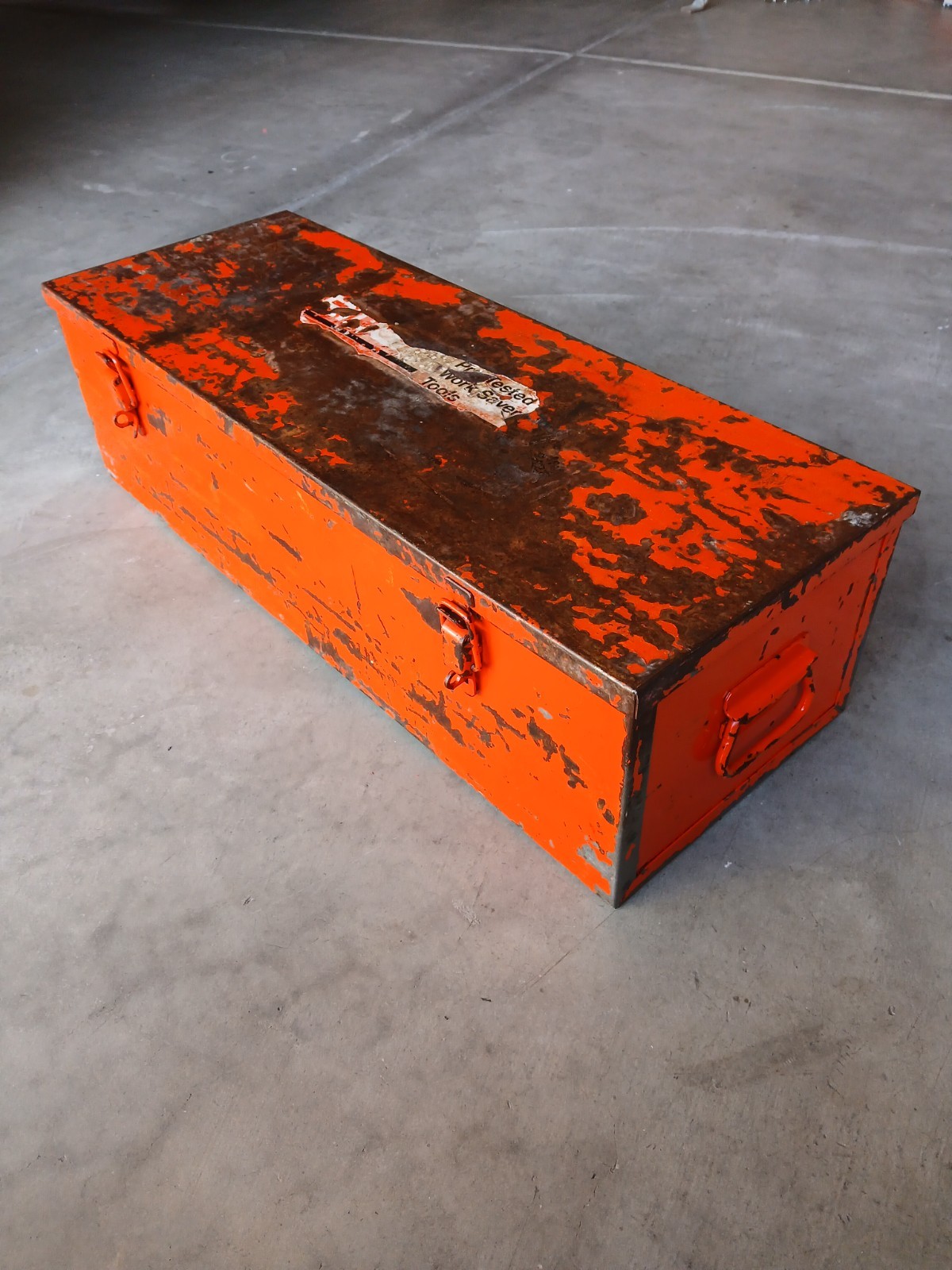 Ridgid 700 Pipe Threader Toolbox Case 42950 Rigid 12-R Dies Tool Box