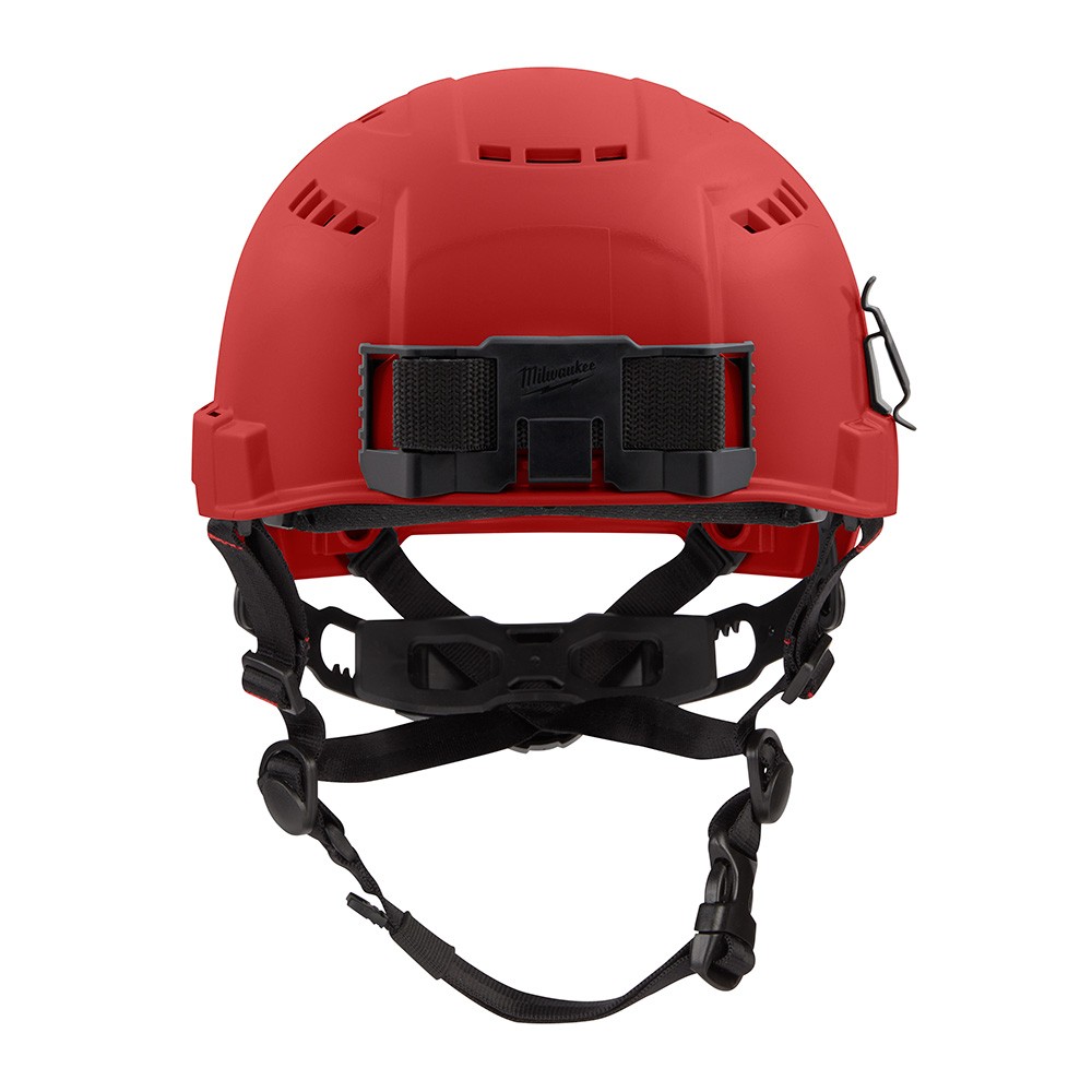Milwaukee 48-73-1308 BOLT Red Safety Helmet (USA) – Type 2, Class C, Vented