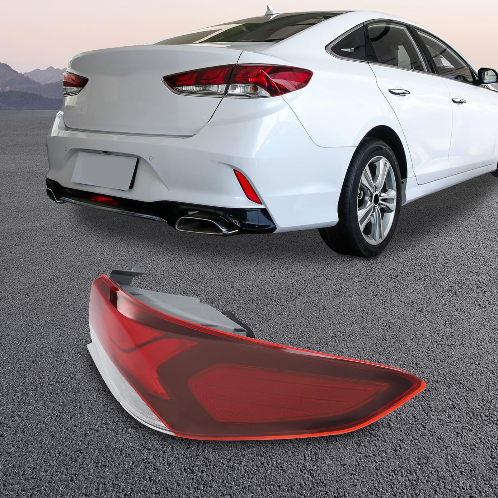 Tail Light Assembly for 2018-2019 Sonata Halogen Right Passenger 92402C2500