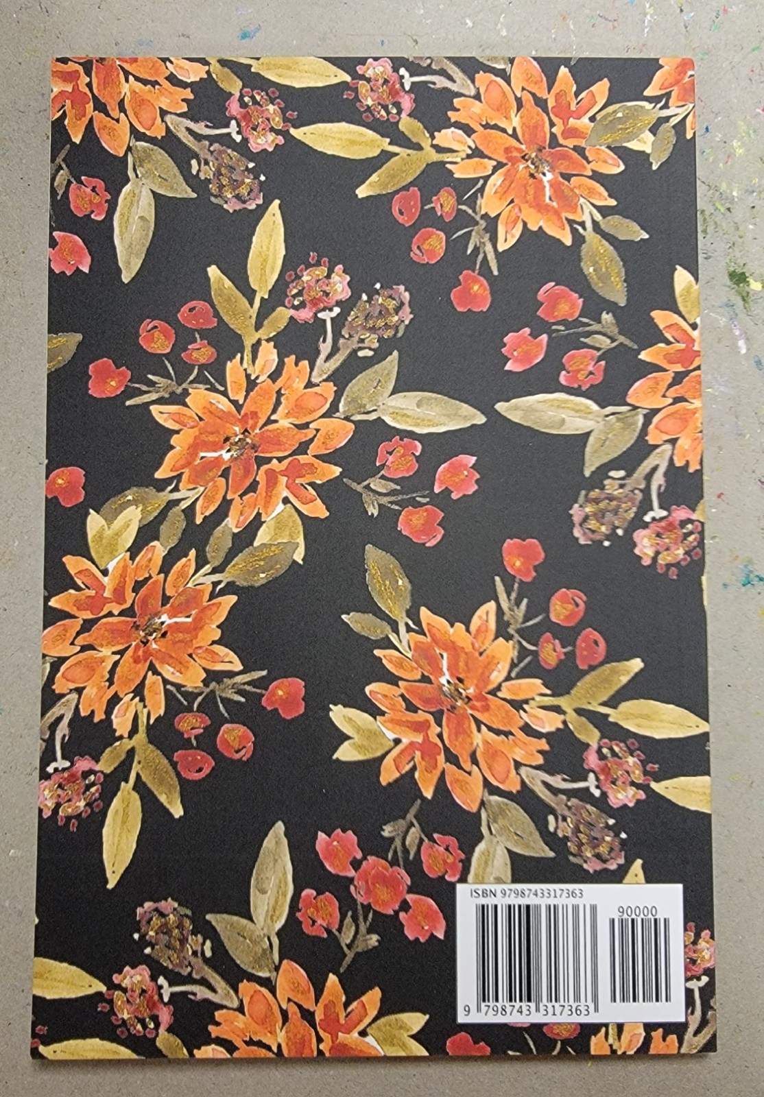 Sermon Notes Journal LINED with My Original Artwork 6 x 9 Inches