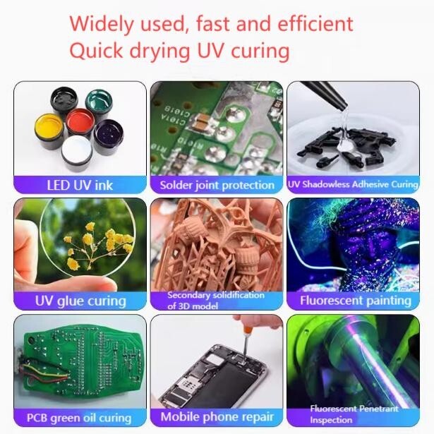 Conveyor Belt Dedicated UV Curing Lamp Light Belt Timing Function PLC Control