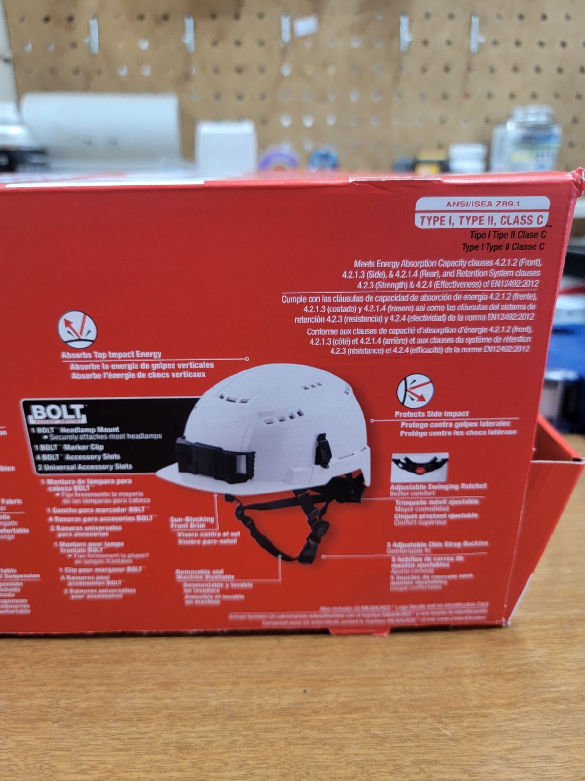 Milwaukee Tool BOLT Green Vented Safety Helmet (USA) – Type 2, Class C.