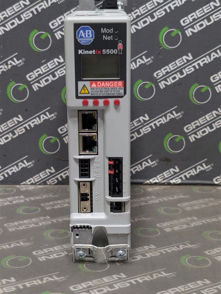 USED Allen Bradley 2198-H008-ERS Kinetix 5500 Servo Drive Module 6.3A FW 7.012