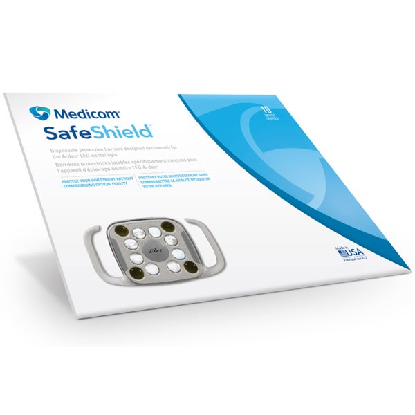 Medicom 9565 SafeShield Barrier for A-DEC LED Light 10/Bx