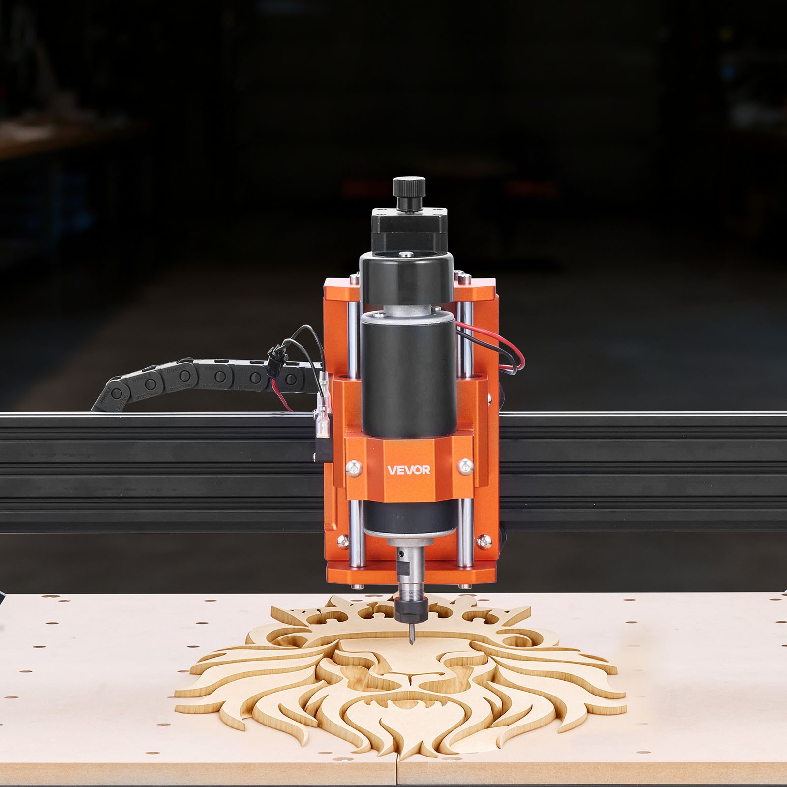 VEVOR CNC Router Machine 300W 3-Axis Wood Engraving Machine Offline Control