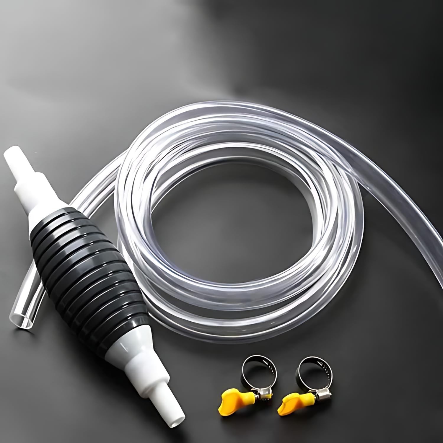 Portable Siphon Hand Pump Manual Car Fuel Transfer Pump for Gas Gasoline Petrol