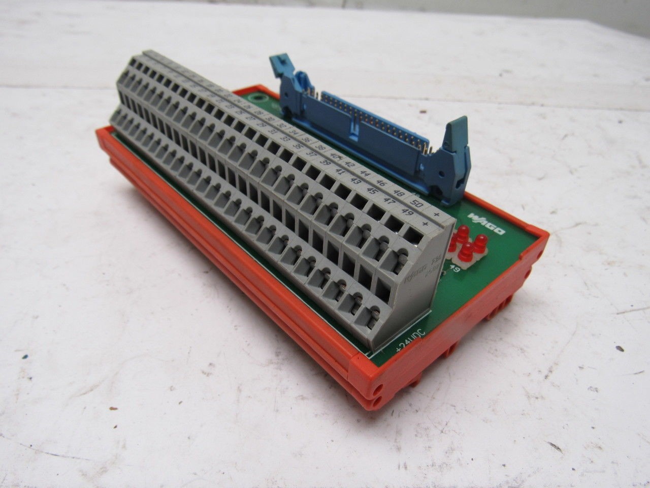 Wago 810-736008 60 Pin Interface Module Din Rail Mount