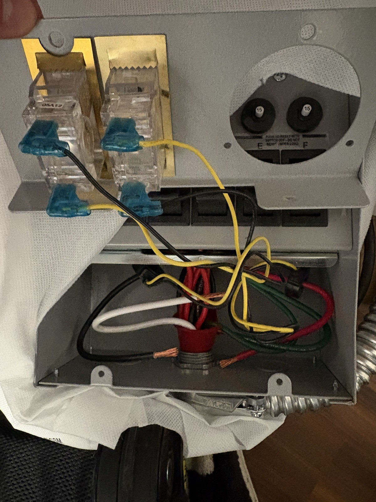Reliance Controls 31406C 30 Amp 6-circuit Pro/Tran generator transfer switch