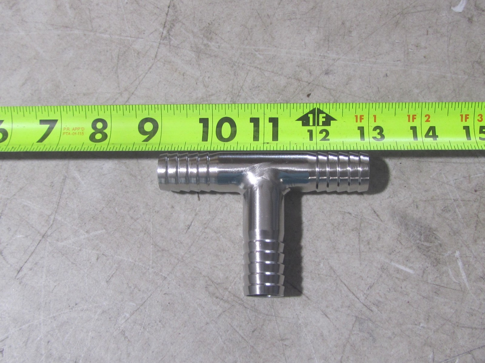 NEW 304 Stainless Steel 3/4″ 20MM Hose Barb 3 Way Tee T Shape Barbed Fitting