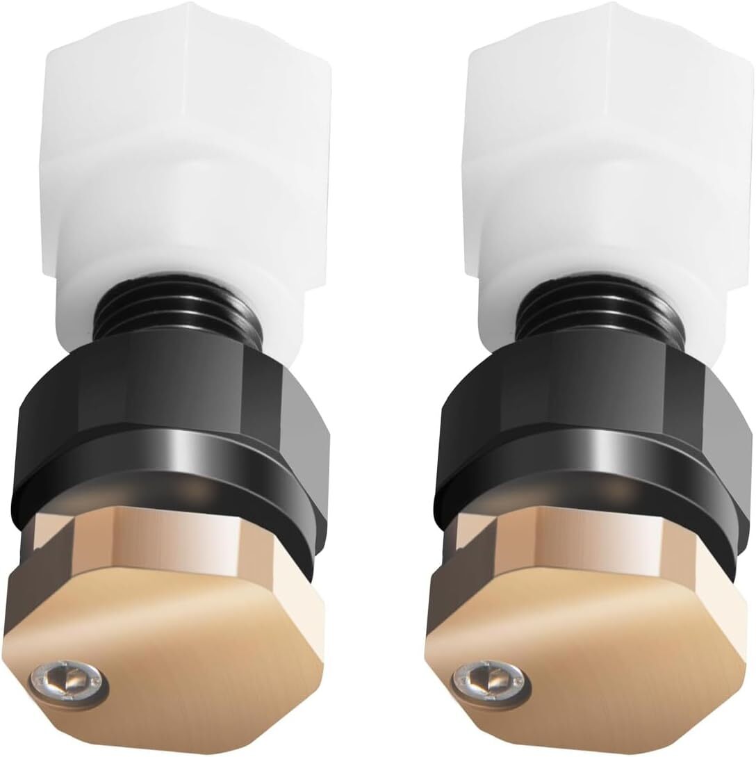 2X Full Pattern 16ft Broadcast Spray Boomless Nozzle BN2BP125FWX-CS 2GPM Pump