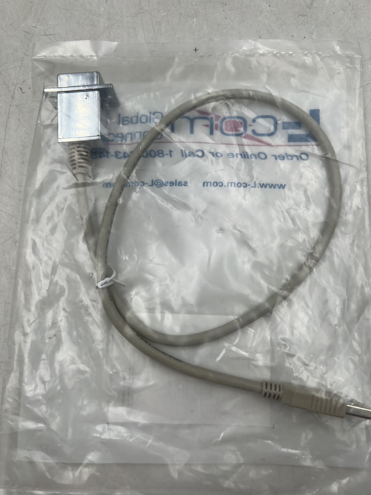 Open Box L-Com ECF504-24AAS USB Female Bulkhead to Male Free Shipping