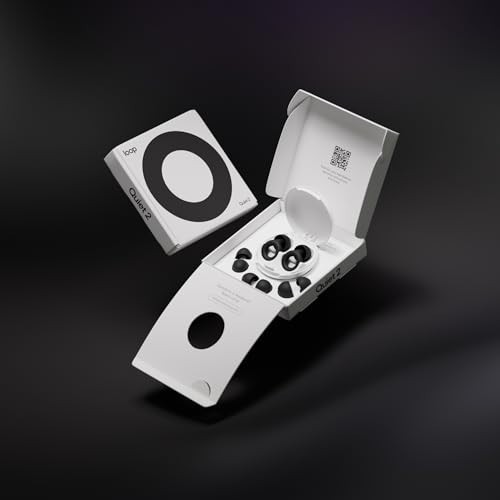 Ultra-Comfy Reusable Noise-Reducing Ear Plugs 24dB for Sleep, Travel & Focus
