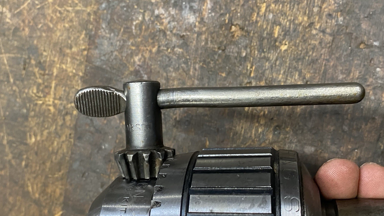 Jacobs 18N Ball Bearing Super Chuck with 4MT Shank Lathe Mill No. 4 Morse Taper