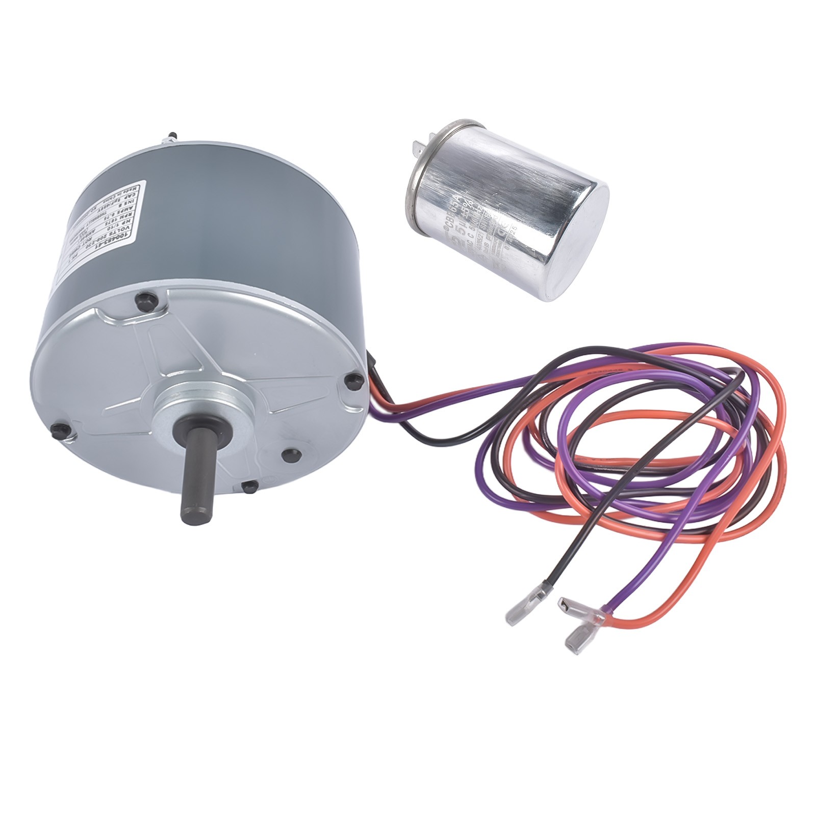 Interlink 100483-41 Condenser Fan Motor 1/10 HP 208-230V Single Phase 1075 RPM