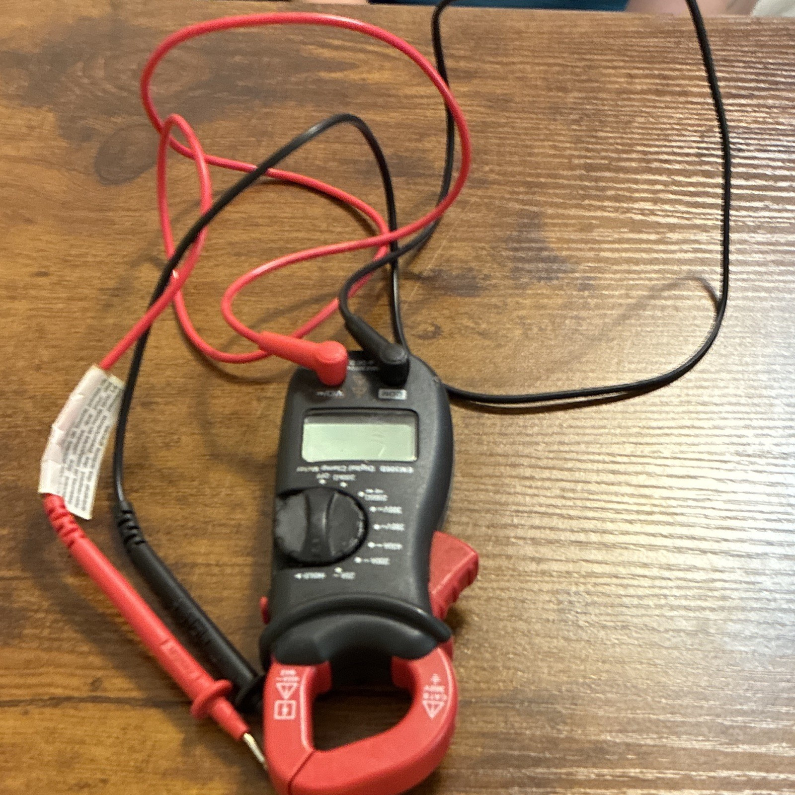 AIDASUN EM306B 2000 Count Digital Clamp Meter CAT III 600V AC/DC 300A